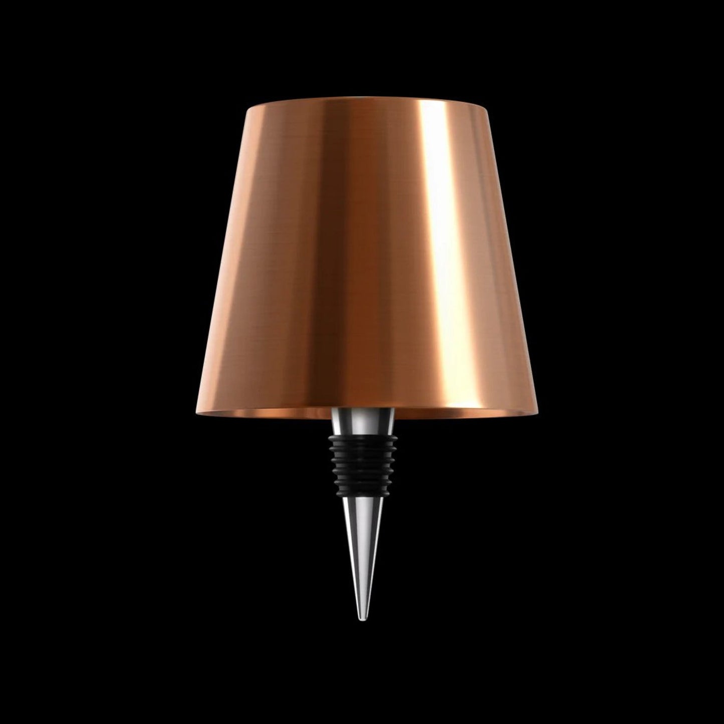 Lumé oplaadbare flessenlamp in rosé goud