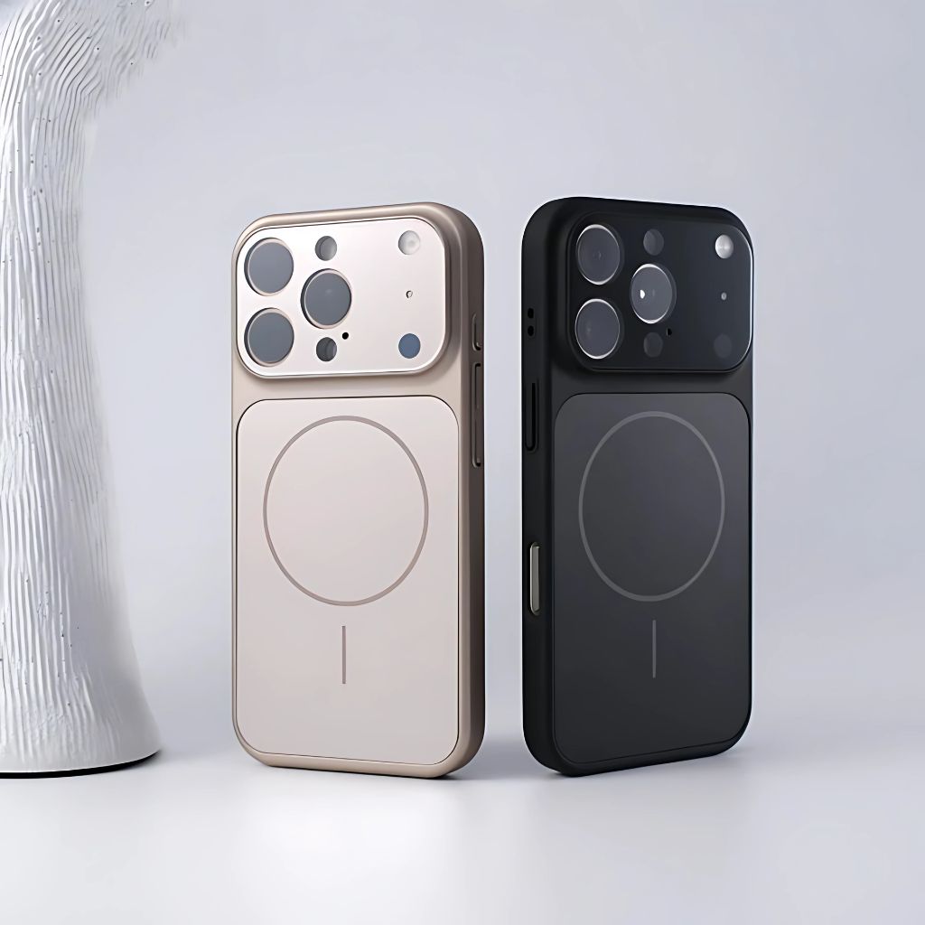 Gripp™ iPhone Hoes met Glaslensbescherming