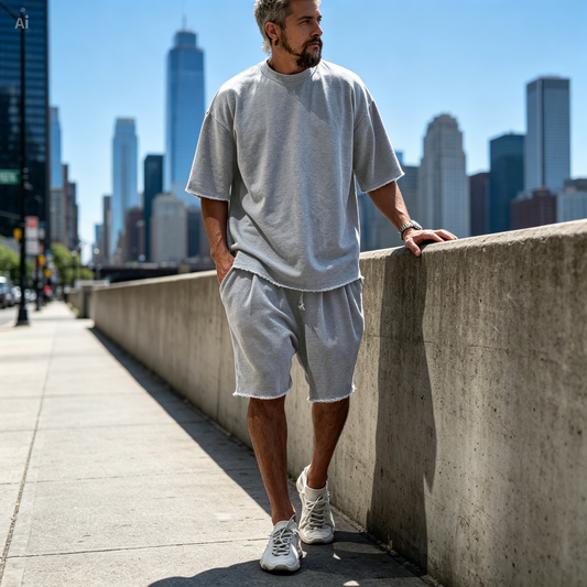 Brando™ Heren Set met Shirt en Broek