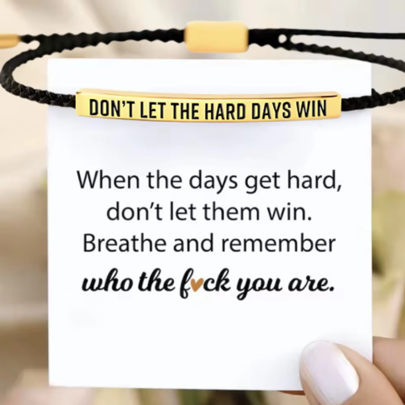 Jewelance™ Verstelbare Tekst Armband