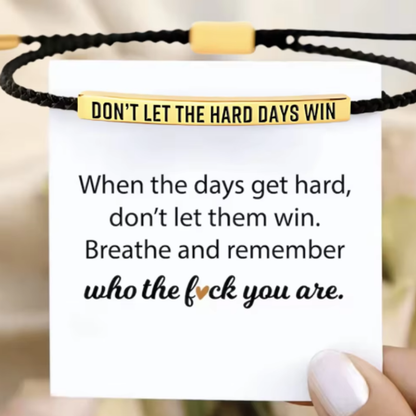 Jewelance™ Verstelbare Tekst Armband