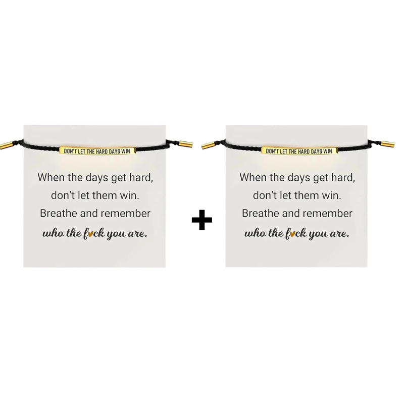 Jewelance™ Verstelbare Tekst Armband