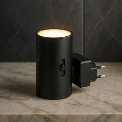 Nocturne stekkerlamp met schemersensor