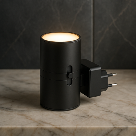 Nocturne stekkerlamp met schemersensor
