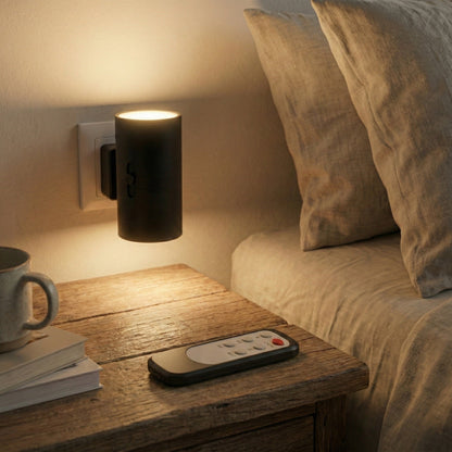 Nocturne dimbare stekkerlamp voor binnen