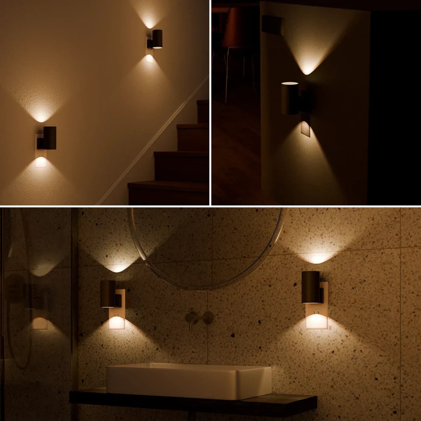 Nocturne stekkerlamp met schemersensor