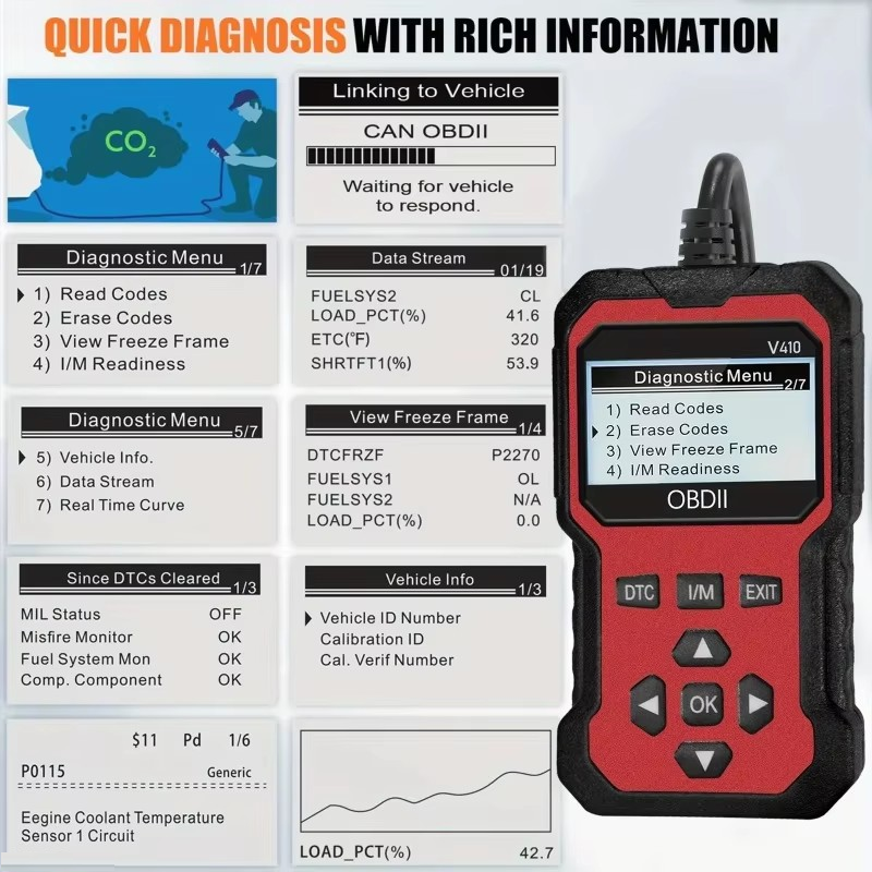 Drivo™ OBD2 Voertuigdiagnose Scanner