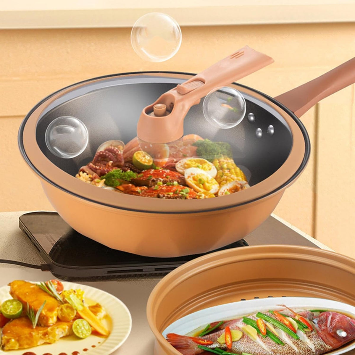 Fornello™ Multifunctionele Wokpan