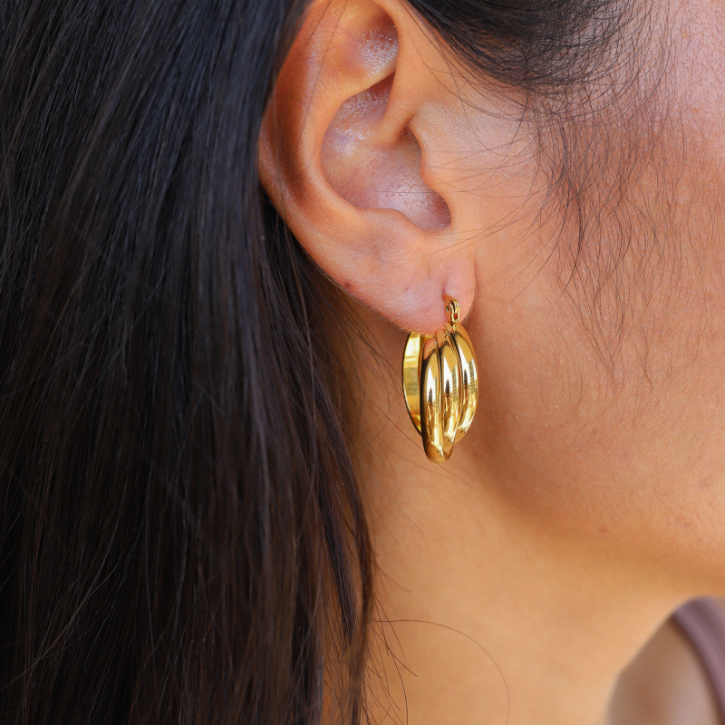 Jewelance™ Luxe Minimalistische Hoepeloorbellen