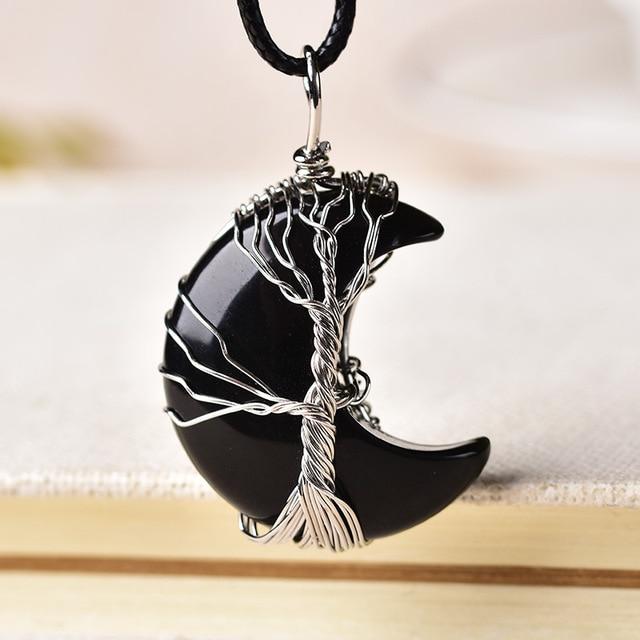 Jewelance™ Halve Maan Hanger Ketting