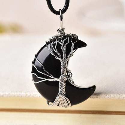 Jewelance™ Halve Maan Hanger Ketting