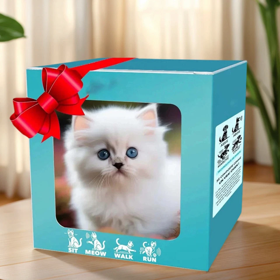 Speelo™ Interactieve Levensechte Speelgoedkat