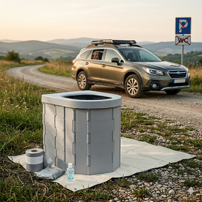 Campo™ Opvouwbaar Draagbaar Noodtoilet