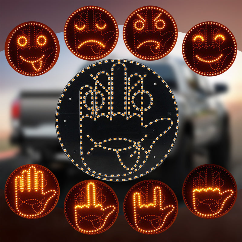 Drivo™ LED Achterruit Signaalbord
