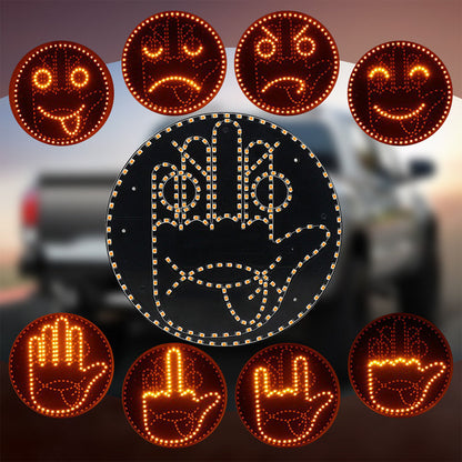 Drivo™ LED Achterruit Signaalbord