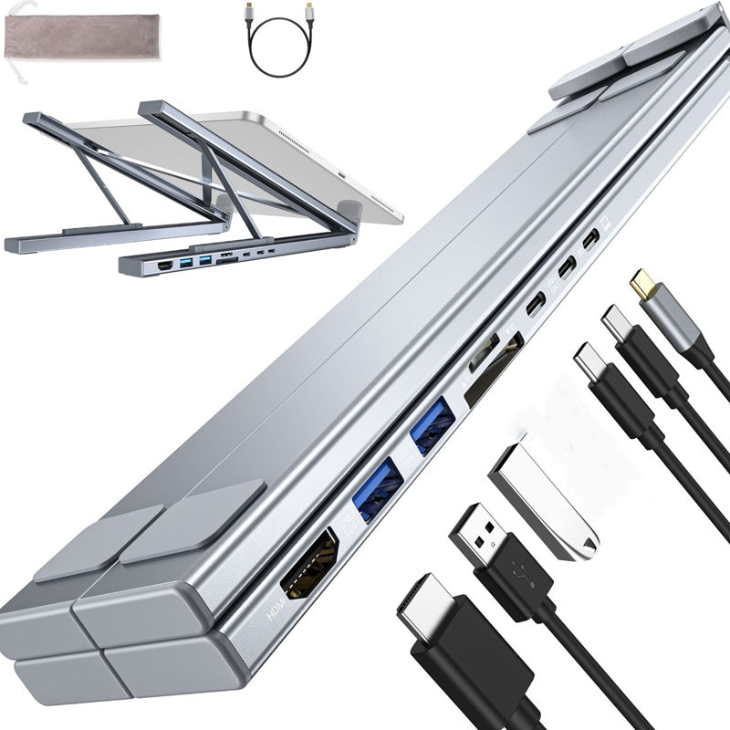 Voltique™ Opvouwbare Laptopstandaard met USB-Hub