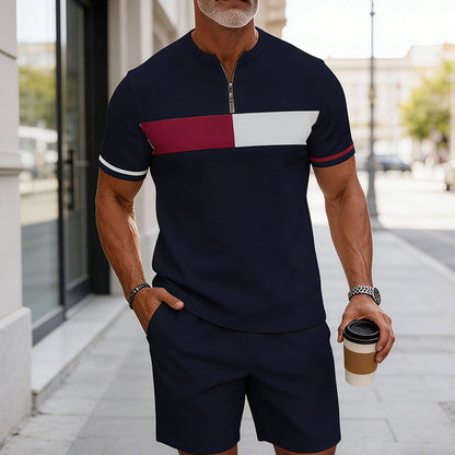 Brando™ Heren Zomerset met Overhemd en Shorts