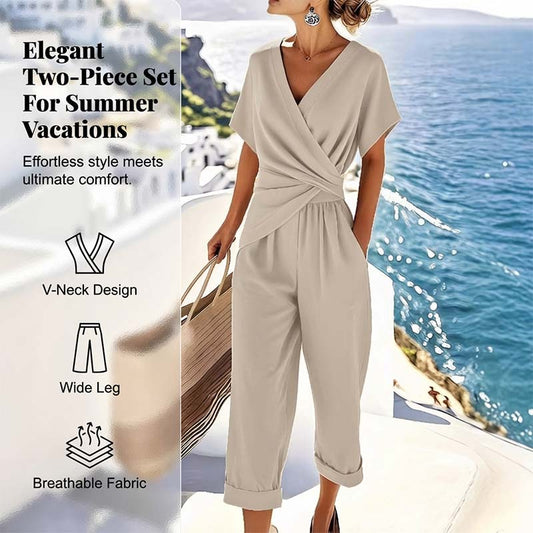 Duétto™ Elegante Dames Set met Top en Broek