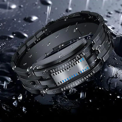 Digitaal LED Horloge – Futuristisch Touch Horloge