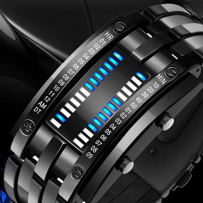 Digitaal LED Horloge – Futuristisch Touch Horloge
