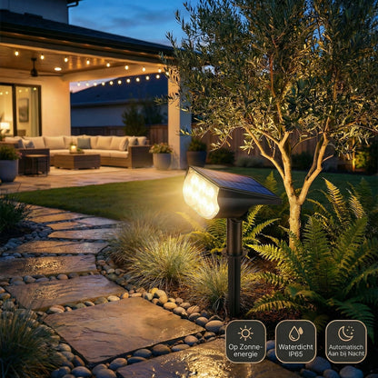 Terralux solar tuinspot met richtbare kop