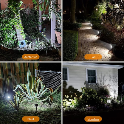 Terralux waterdichte solar tuinspot IP65