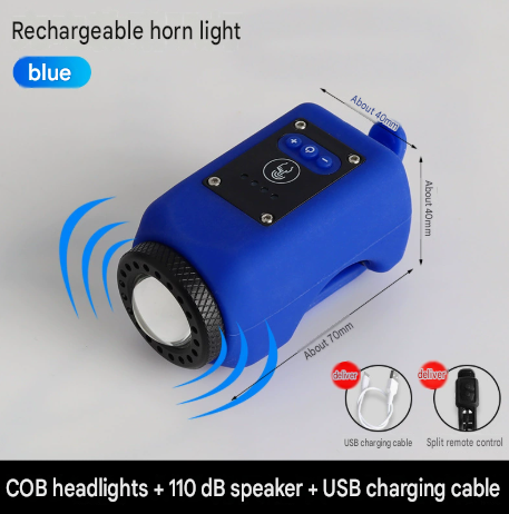 Velo™ 2-in-1 Fietslamp en Toeter
