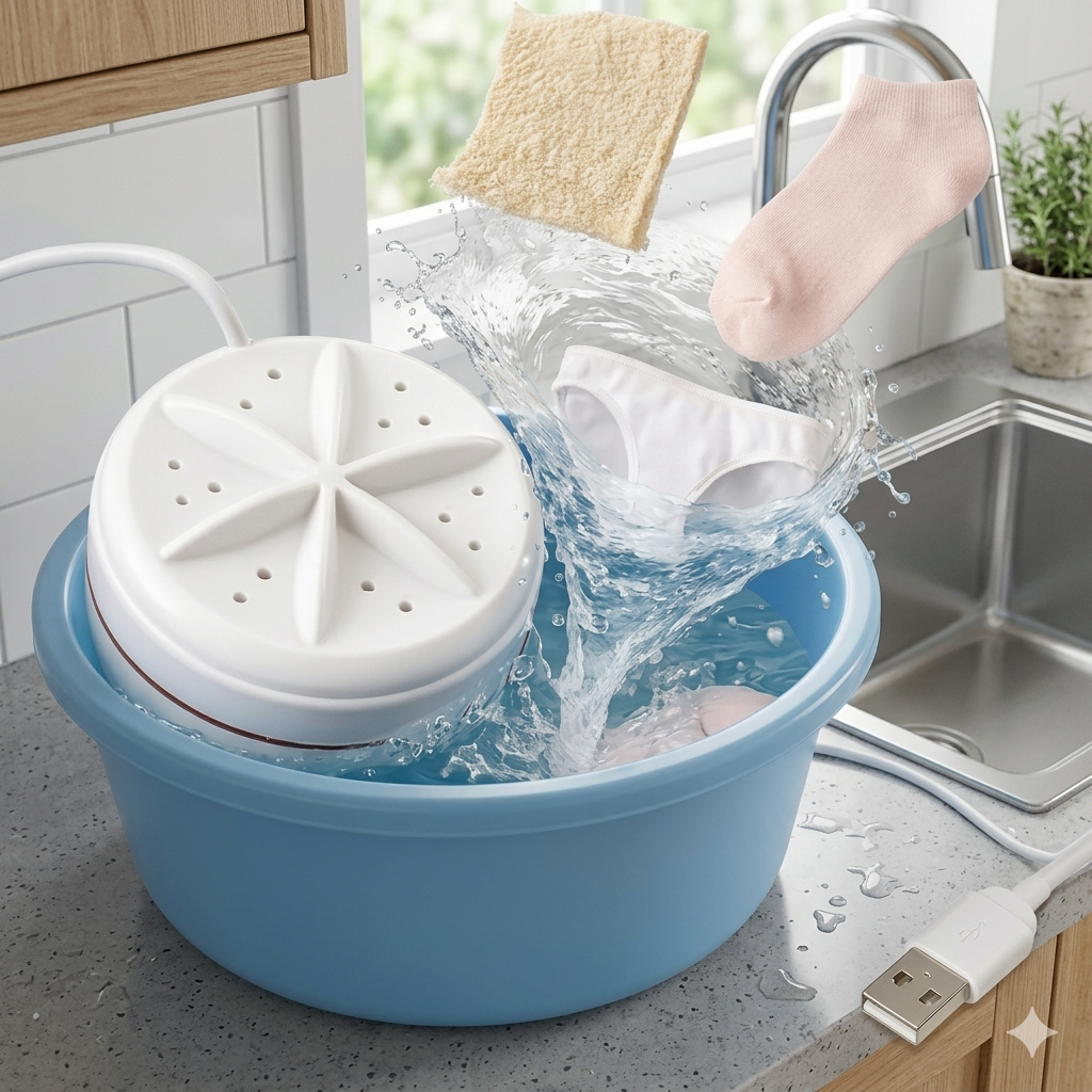 Pura™ Draagbare Mini Turbine-Wasmachine