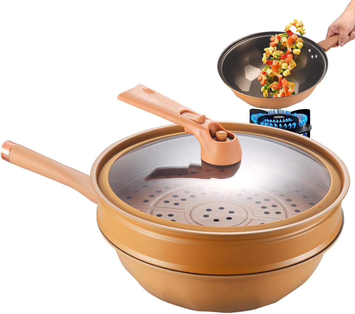 Fornello™ Multifunctionele Wokpan